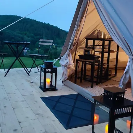 Glamping-Dimbo Hotel Krynica Zdroj Exterior photo